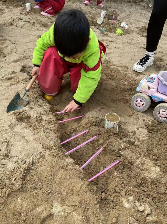 自主游戏之玩沙区