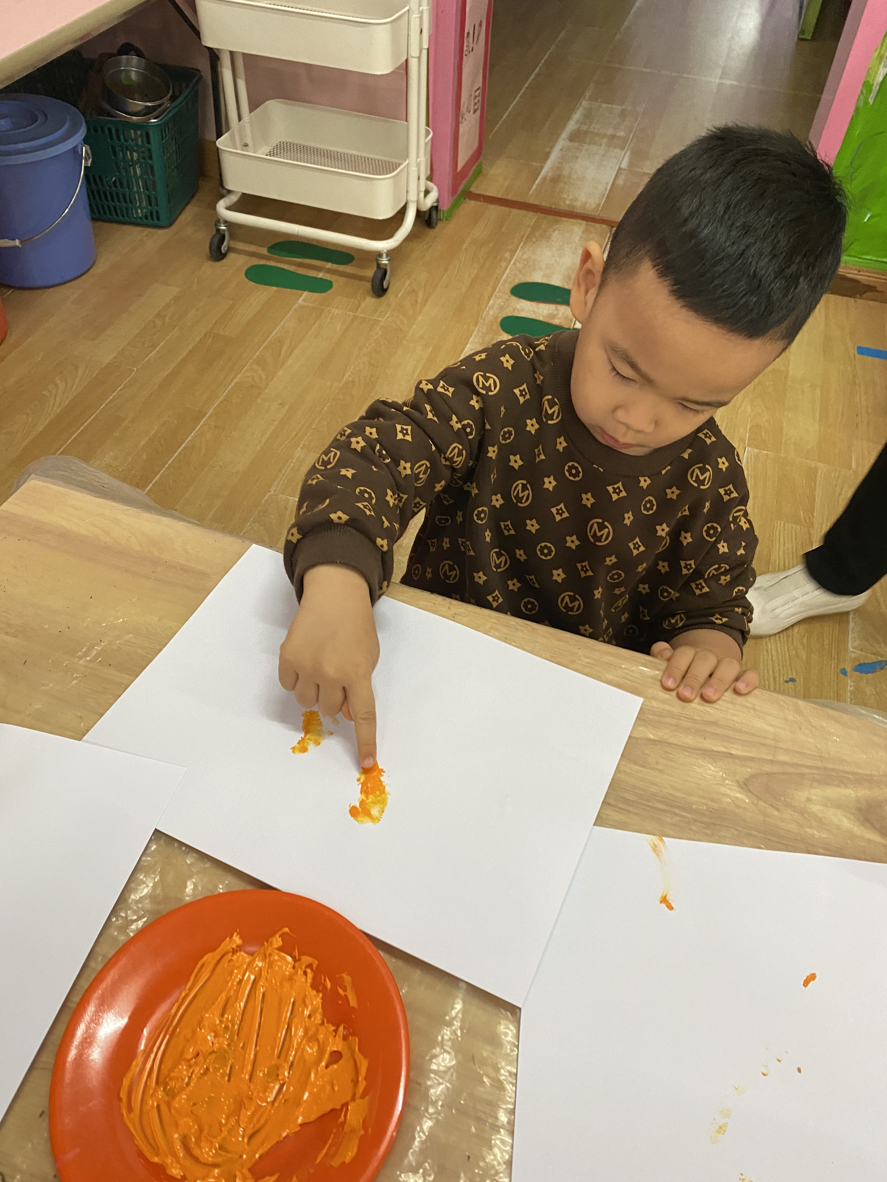 2020年10月 橘子拓印