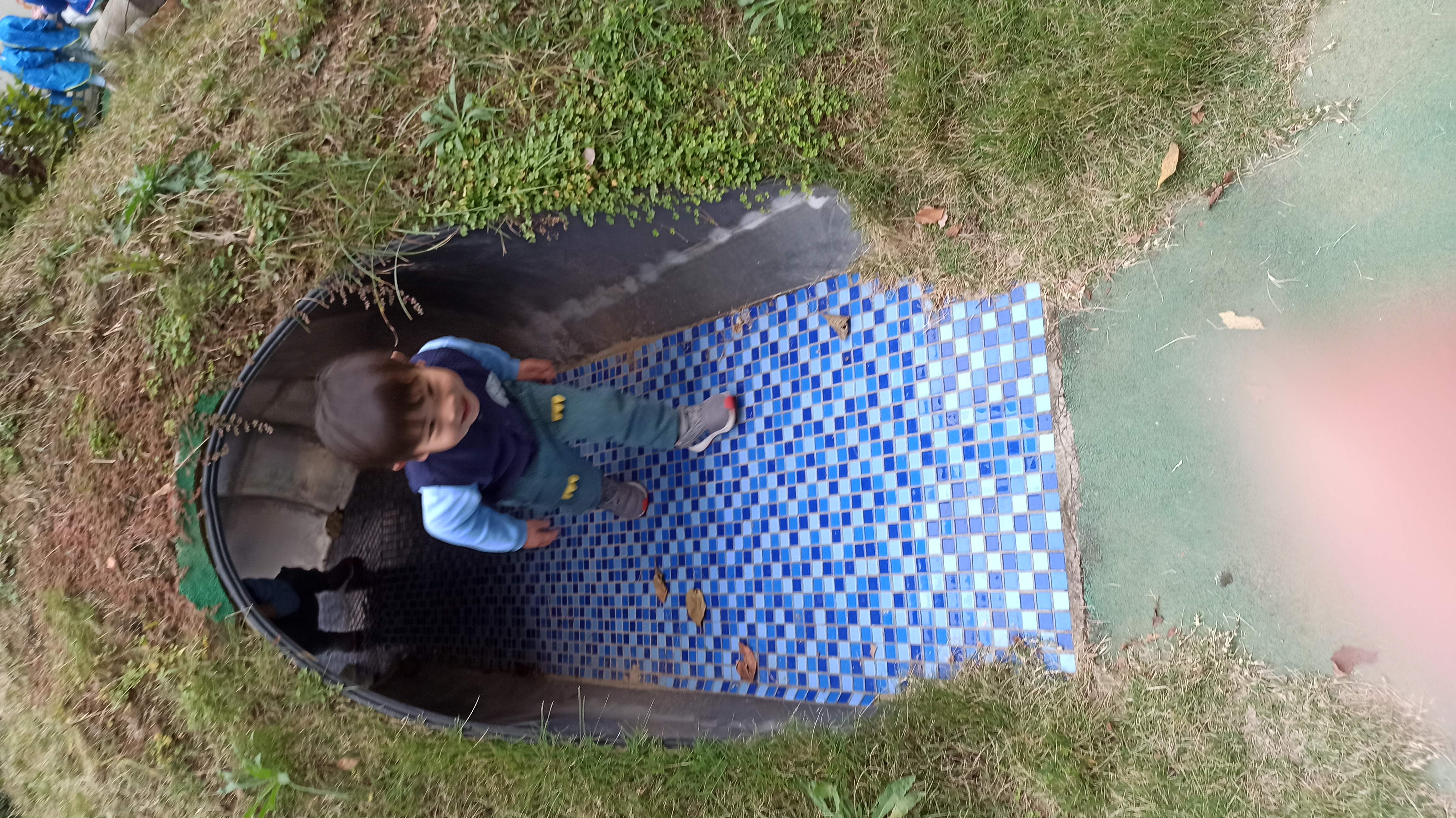 科大南區幼兒園 南中一班 其他活動剪影 天氣晴朗,我們班的小